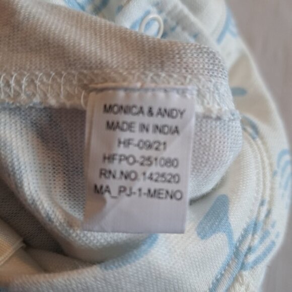 Monica & Andy Hannukkah 3-6 months pajamas - Picture 6 of 6